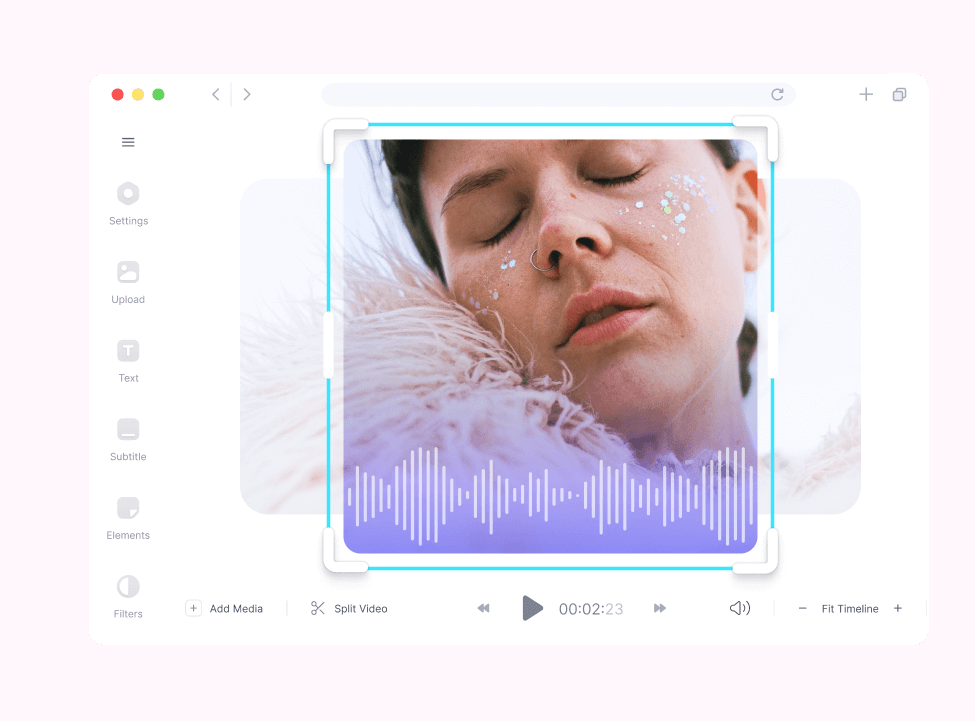 Online Music Visualizer Add Sound Waves to Videos VEED.IO